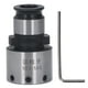 thumbnail image 1 of Portabrocas redondo GT12 con llave hexagonal, herramienta de torno de roscado con rosca macho de acero al carbono, 1 of 9