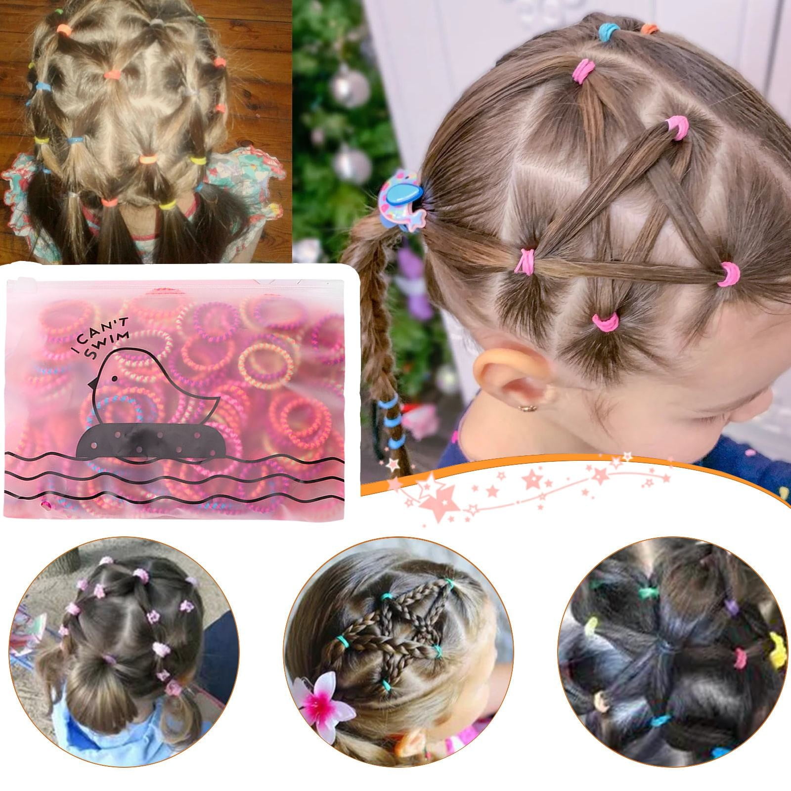 The Hair Tie Hair Ponytail Holder Scarf Scrunchies for Women Hair Loops Elastic Big Hair Ties Elastic Bands Hair Holder Organizer for Women Scrunchies with Scarf Tails Elastic Hair Ties Ribbon Hair