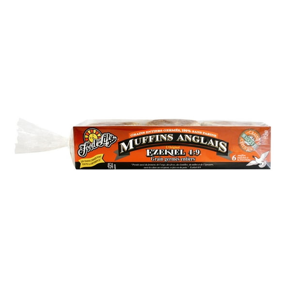Muffins anglais grains germés entiers Food For Life 454 g