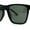 Black / Green, variant on Polarized Mens Gentlemans Horn Rim Plastic Hipster Sunglasses Black Green