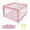 Pink, variant on Baby Playpen,Play pens For Babies And Toddlers,Small play Yard 36" x36" Indoor & Outdoor Mini Baby Fence Play Area Anti-Fall with Gates, with Breathable Mesh, with Pull-Up Ring(Grey)