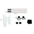 thumbnail image 3 of VR Glasses Accessories Battery Cover Replacement Kit For Meta Controller, 3 of 6