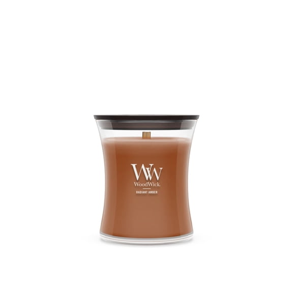 WoodWick Radiant Amber Medium Hourglass Scented Candle