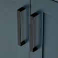 thumbnail image 5 of Ariel Hepburn 55 In. Rectangle Sink Vanity With 1.5 In. Carrara White Countertop In Midnight Blue, 5 of 9