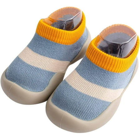

QWZNDZGR Baby Boys Girls Toe Slippers Socks Shoes Stay-on Animal Non-Skid Indoor Winter Warm Shoes Socks Indoor Floor Slipper