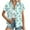 Multicolor-29, variant on perfectbot Plus Size Womens Button Down Shirts Top Print Summer Short Sleeve Blouses Workout Clothes 2025 S-5XL