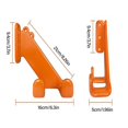 thumbnail image 3 of Portable Chainsaw Wall Mounted Hanger Easy Installation Sturdy Steel Materials Storage Hook for Garage or Workshop, 3 of 5