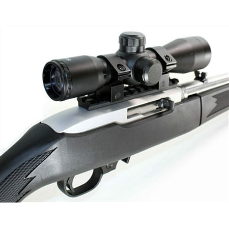 Ruger 10/22 Scope Mount With 4x32 Tactical Scope Kit, Ruger 22 rifle (Best Suppressor For Ruger 10 22)