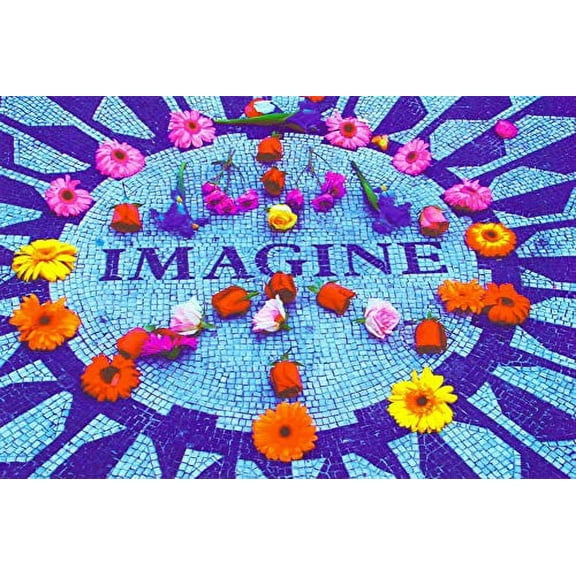 Imagine Non-Flocked Laminated Blacklight Poster - 36.5" x 24.5"