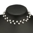 thumbnail image 6 of Elegant White Color Imitation Pearls Short Choker Necklace Handmade Jewelry For Women, 6 of 6