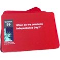 thumbnail image 3 of US Citizenship Flashcards Test Study with 100QA Cards (Red), 3 of 5