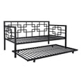 thumbnail image 5 of DHP Gail Twin Daybed with Trundle in Black Metal, 5 of 11