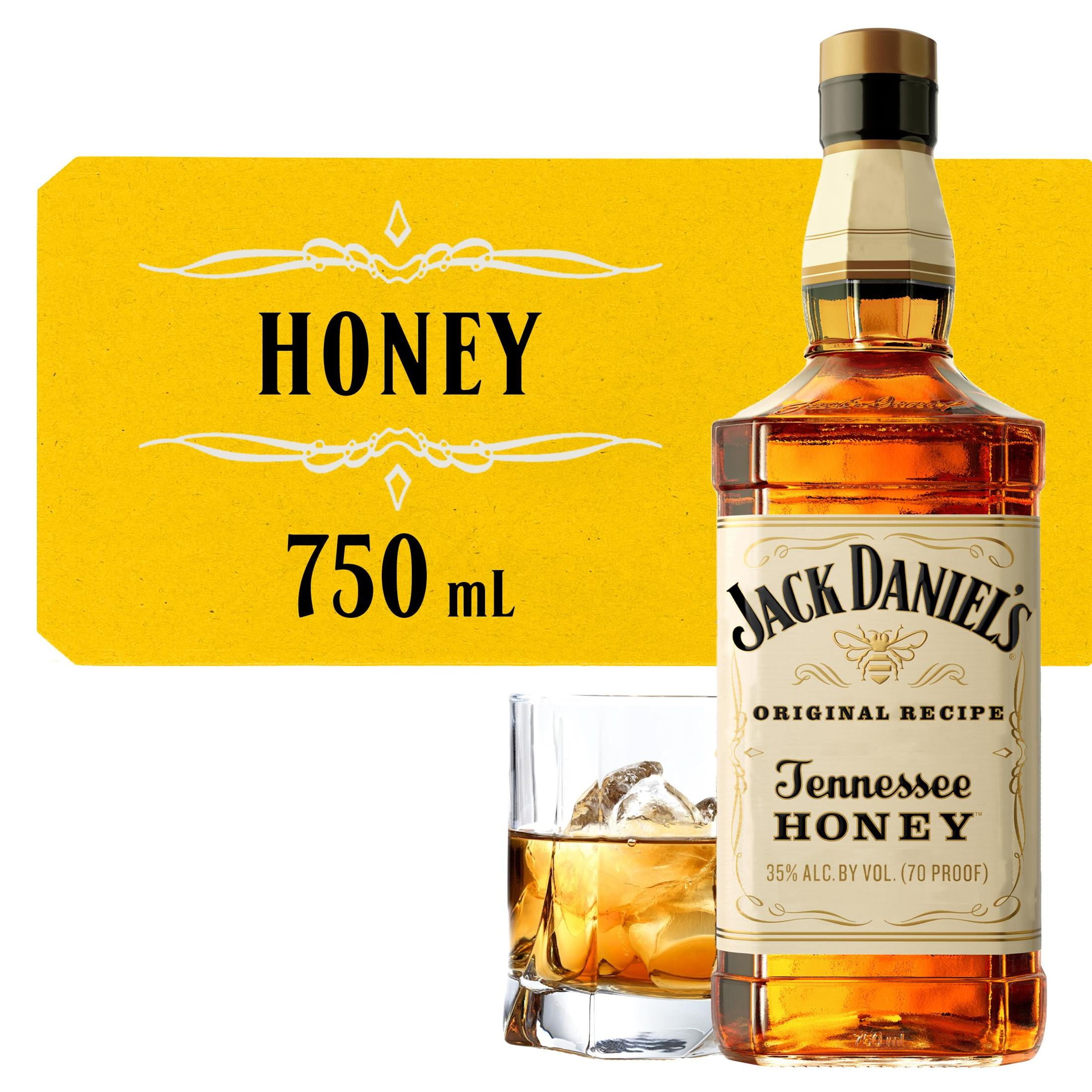 Jack Daniel's Tennessee Honey Whiskey Specialty, 750 ml Bottle, 70