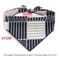 thumbnail image 3 of Pet Supplies Under $10, Pet print scarf plaid striped dog birthday saliva towel large dog scarf bib, 3 of 3