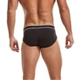 thumbnail image 2 of PEASKJP Men's Briefs Soft Stretch Briefs,Black M, 2 of 4