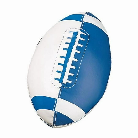 Soft Sport Mini Football, Royal Blue & White - Size 3