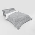 thumbnail image 3 of Ambesonne Grey Bedding Set 3 Pcs, Antique Vintage Patterns, Twin, Grey White, 3 of 3