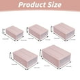 thumbnail image 3 of Piwvid Drawer Plastic Stackable Storage Drawer Bins, Small Drawer-type Desk Organizer Boxes, Translucent Small Plastic Chest of Drawers, Plastic Stackable Drawers for Home, Office, Desktop, 3 of 9