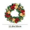 thumbnail image 3 of Candlestick Christmas Wreath for Holiday Party, Advent Candlestick Wreath Cane for Festive Christmas Decoration, 3 of 6