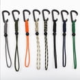 thumbnail image 2 of KOYPTL Locking Carabiner Clip Heavy Duty Paracord Lanyard Small Accessories Organizer for Camping Hiking and Traveling, 2 of 7
