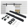 thumbnail image 1 of 2pc Soft Close Barn Door Hardware Kit, Mechanism For Damper Sliding Barn Door Hardware Track Kit, Hole-Free Room Accessories ,Sturdy and Durable, 1 of 6