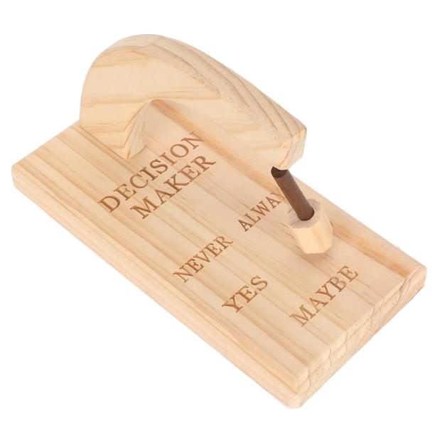 Tomador De Decisiones Magnético De Madera, Práctico Selector De Decisiones De Madera Innovador Fácil Instalación Decoración Exquisitamente Pulida Para Dormitorio Para Personas