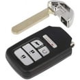 thumbnail image 4 of SCITOO Keyless Entry Remote Car Key Fob Replacement for 2 X 5 Button Uncut Keyless Entry Option for Honda Pilot 2016-2019 for Honda CR-V 2017-2019 2pcs FCC KR5V2X (433 MHZ), 4 of 4