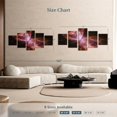 thumbnail image 3 of Elephant Stock Butterfly Nebula Wall Art - Horizontal Multi Panel Canvas - 5 Pieceliving Room Wall Decor - Photography Astronomy & Space Multi Panel - Black And Browndecor By Nasa - 74" x 34", 3 of 4