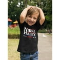 thumbnail image 3 of Election 2024 Nikki Haley 2024 Toddler T Shirt, 3 of 5