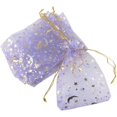 thumbnail image 3 of Bolsa de regalo de joyería YONGSHENG con cordón de organza transparente, 3 of 4