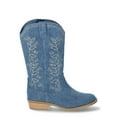 thumbnail image 2 of Wonder Nation Little & Big Girls Fashion Cowgirl Western Boots, 2 of 5