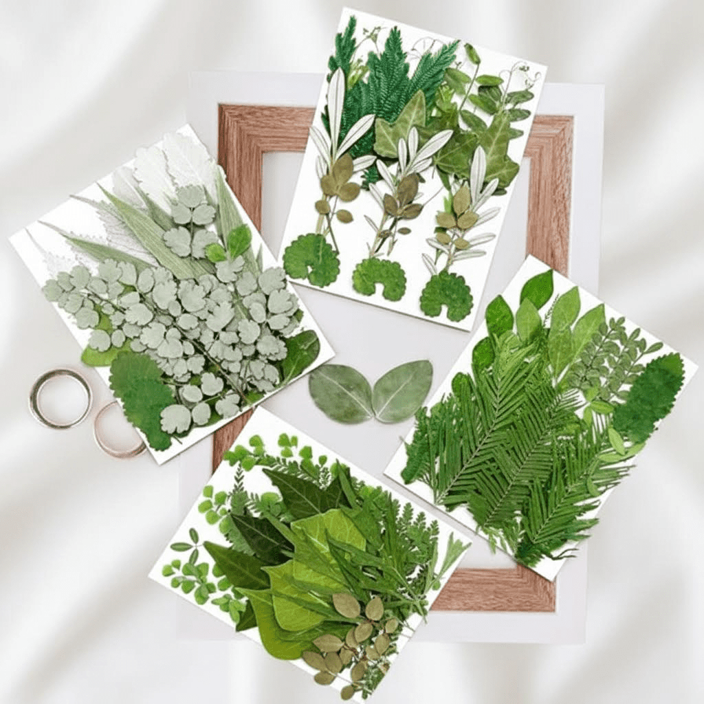 84Pcs Assorted Pressed Dried Leaves and Real Natural Bulk Dry Flowers for DIY Art Crafts, Epoxy Resin Jewelry, Candle and Soap Making, Nail Decoration Gifts
