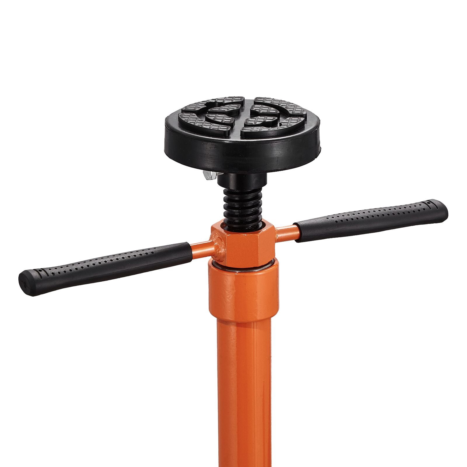 3/4 Ton Underhoist Support Stand, Lifts 38.4-75.4 in, Bearing Spin Handle & Self-Locking Screw, Two Wheels for Vehicle Components