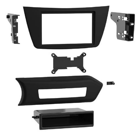 C-class Dash - Metra 99-8725B Single or Double DIN Dash Kit Select Mercedes Benz C-CLass'12-'15