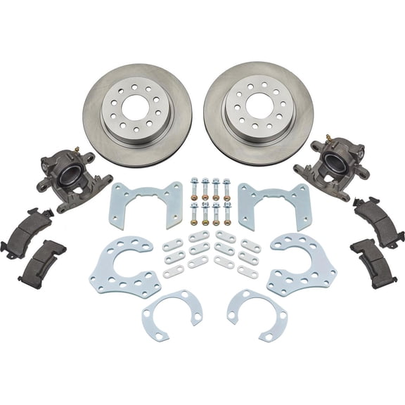 Speedway Ford 9 Inch Bolt-On Disc Brake Kit, Fits Currie Axles