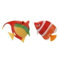 thumbnail image 3 of Artificial Multi-colored Plastic Fish Ornament 5Pcs for Aquarium, 3 of 4