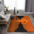 thumbnail image 2 of DouZhe Tropical Exotic Sunset Pattern Area Rugs Non-Slip Machine Washable Floor Mat, Twilight Dusk Dawn Water Style Carpet Doormat, 63x48 inches, 2 of 6