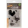 thumbnail image 2 of Hero Arts CM125 Color Layering Rooster Photopolymer Stamps, 2 of 2