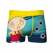 Boxers Crazy Boxers Family Guy Stewie Bullet Holes Boxer