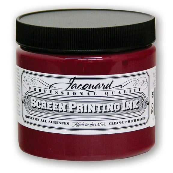Jacquard Professional Screen Printing Ink, 16 oz., Magenta