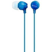 Sony In-Ear Headphone, Blue 1 ea