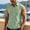 Green, variant on WIZUTIZ Mens Casual Linen Tank Tops for Summer Cooling Beach Shirts Fitted Sleeveless T-Shirt Button Down Shirt Workout Tees