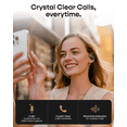 thumbnail image 3 of Cleer ARC 5 Open-Ear Wireless Earbuds with Ear Hooks, Dolby Atmos & THX Spatial Audio, 60H Battery, Fast Charge, IPX7 Waterproof Sports Headphones for Running & Workouts, Black, 3 of 12