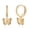 Butterfly, variant on 14K Gold Plated Huggie Hoop Earrings, S925 Sterling Silver Post Dangle Hoop Earrings Hypoallergenic Small Earrings with Charms Cross Bee Snake Evil Eye Star Huggie Jewelry for Women
