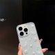 thumbnail image 5 of 3D Epoxy Bead Butterfly Knot Case For iPhone 15 14 13 12 11 Pro Max XS XR 7 8 Plus Mini SE Clear Soft TPU Cover Skin, 5 of 5