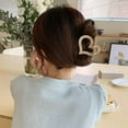 thumbnail image 4 of Love Heart Cute Matte Claw Clips for Thin Hair Strong Jaw Hair Clips, 4 of 5