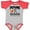 Baseball Heather and Red, variant on Inktastic Future Rock Collector Boys or Girls Baby Bodysuit