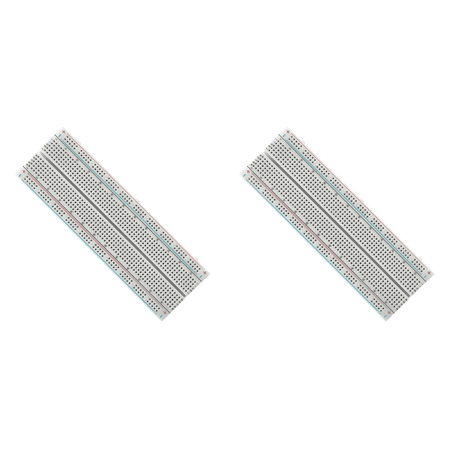 JShteea Placa pruebas 2 uds. placas cavidad 830 puntos MB-102 para montaje y puesta en marcha circuitos