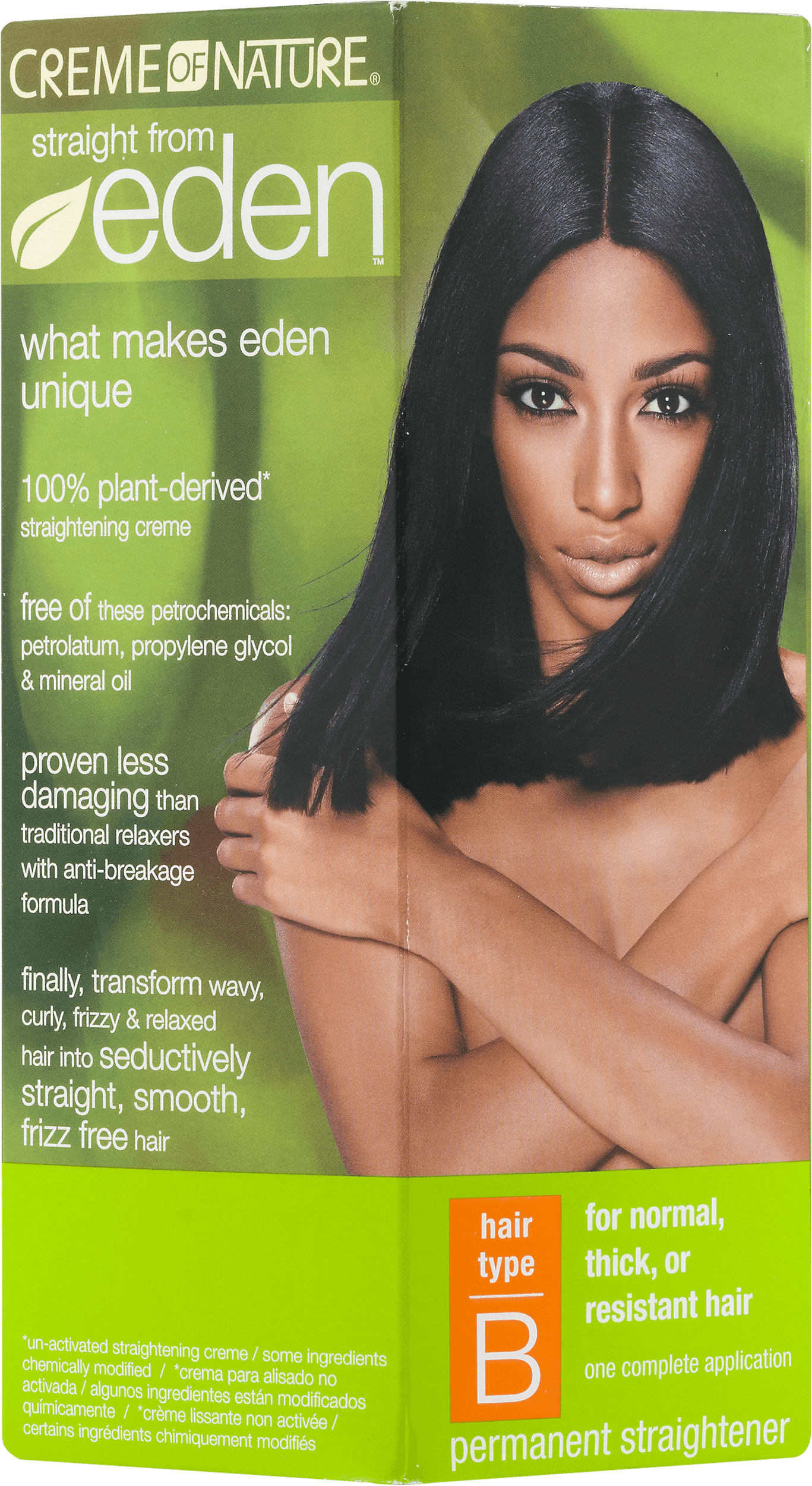 Creme of nature straight from eden relaxer system hair type b, 1.0 ... Wonen rood creme