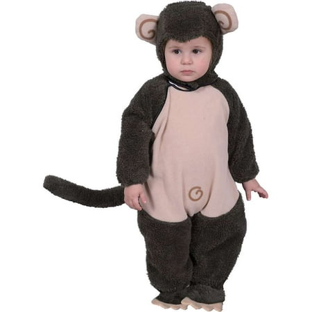 Lil Monkey Plush Kids Costume